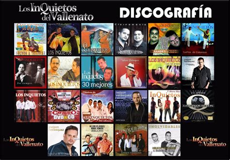 Discografia Completa De Los Inquietos Del Vallenato Bs 1 00 En