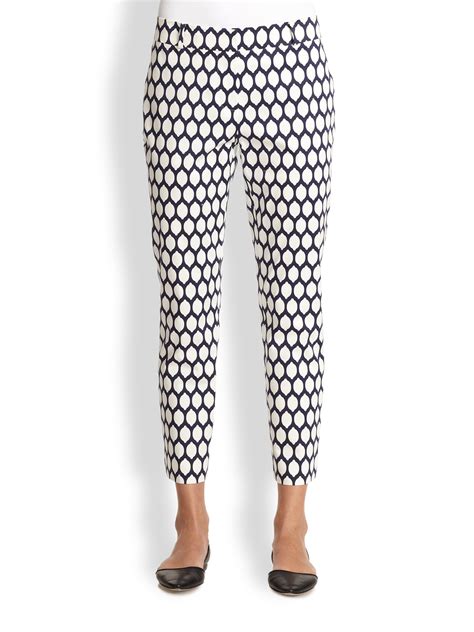 Printed Capri Pants Pi Pants