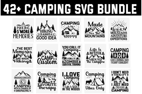 Camping Svg Bundle Graphic By Designstor09 · Creative Fabrica