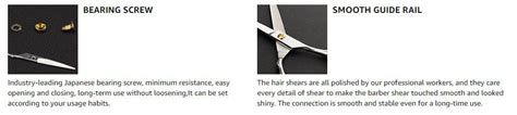 Professional Razor Edge Series Barber Hair Cutting Scissors Bold