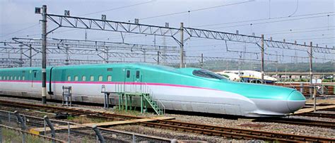 New E5 Shinkansen at Start