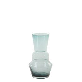 Vase Ø20 5x36 cm TROSMU glass dark green