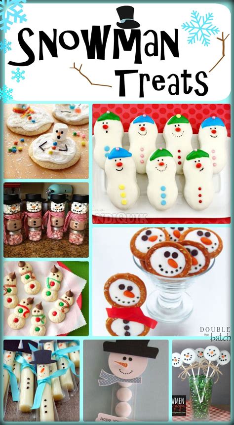 Snowman Treats Easy And Delicious Winter Recipes