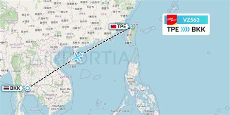 VZ563 Flight Status Thai Vietjet Air Taipei To Bangkok TVJ563