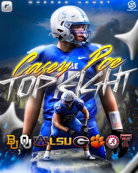 Lsu Makes Cut For No 1 Iol Casey Poe Lsu Recruiting