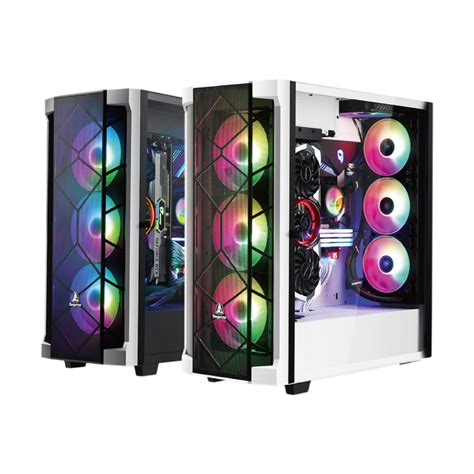 Segotep T1 Full Tower E ATX Gaming PC Case Black White 香港電競有限公司