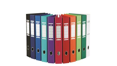 Bantex Polypropylene Lever Arch File A4 70mm Assorted Colours Strive