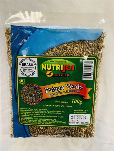 Pain O Verde Nutrijoi G Agropecu Ria Imaru