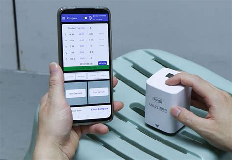 Handheld Colorimeter Provide Color Comparison Linshang Technology