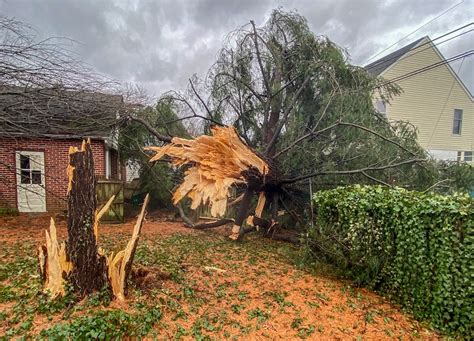 Five Confirmed Tornadoes Hit Virginia And Maryland On Friday Morning The Washington Post