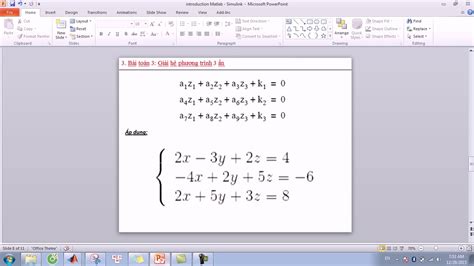 Solve The System Three Equations Using Matlab Simulink Youtube