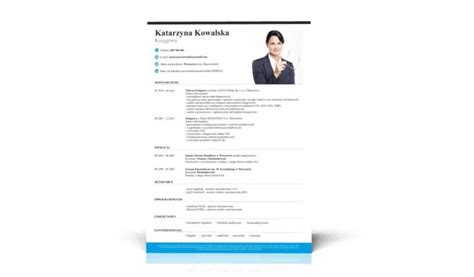 Kontroler finansowy Przykładowe CV