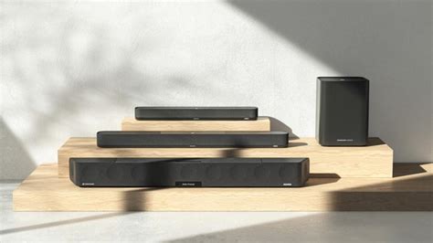 Sennheiser S Ambeo Soundbar Mini Crams D Audio In A Beam Like Design