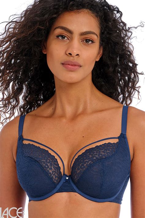 Freya Lingerie Catwalk Dekollet Bh F I Cup Midnight Lace De