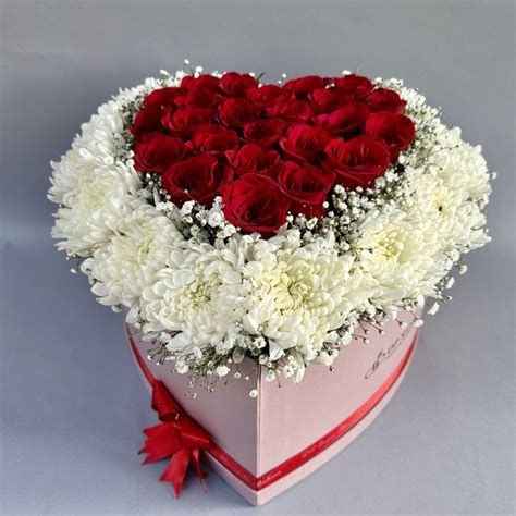 Heart Shape Box Of Red Roses DP Saini Florist