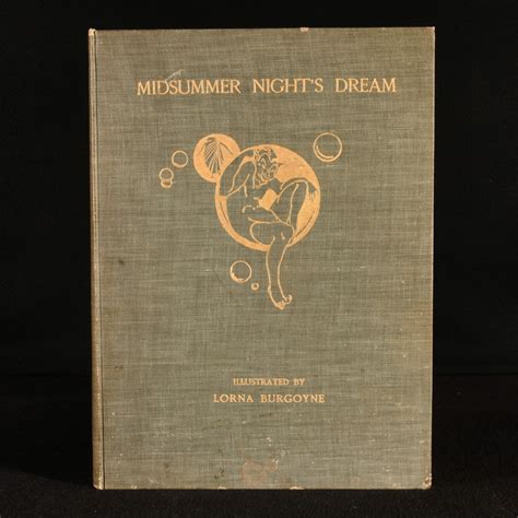 Midsummer Nights Dream By William Shakespeare Very Good Cloth 1919 First Edition Rooke