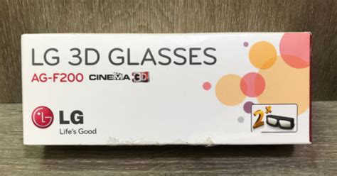 Lg Ag F210 And Ag F200 3d Glasses 8 3d Glasses Total Ebay