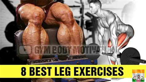 The Perfect Leg Workout 8 Best Leg Exercises Kunal Gym Fitness Youtube