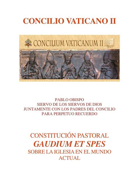 Gaudium et spes by Cáritas Diocesana de Toledo Issuu