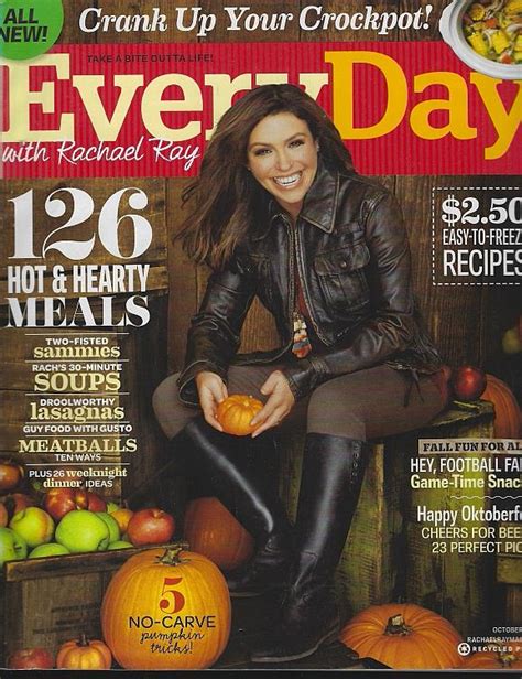 Everyday With Rachael Ray Magazine October 2011 Ray Rachael Rachel