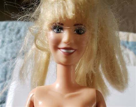 Hannah Montana Disney Barbie Doll Ooak Doll Blonde Barbie Doll