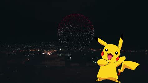 Pokémon Realiza Un Show Especial Con Drones En Los Cielos De Japón