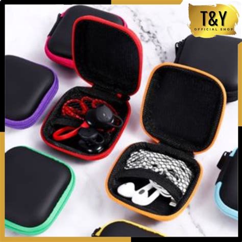 Jual T Y Dompet Headset Koin Petak Pouch Penyimpanan Charger Mini