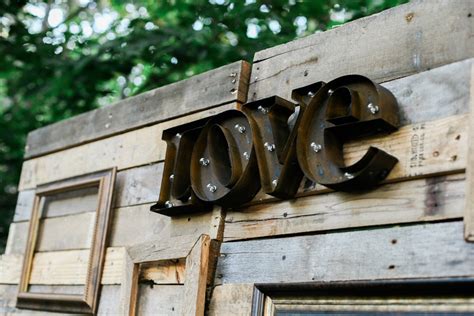 Industrial Vintage Love Sign Photography By Gaudium Photography Chic