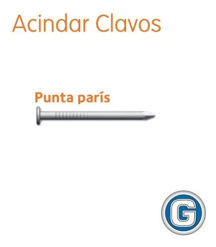 Clavos Punta Paris Acindar De 2 Pulgadas Bolsa 10 Kg Gramabi Envío gratis