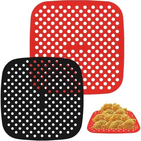 Tapis Pour Friteuse Air Pcs Inch Et Inch Tapis Silicone