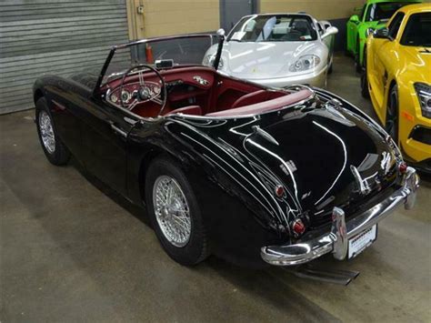 1960 Austin Healey 3000 BT7 42786 Miles Black Convertible 3.0 Liter ...