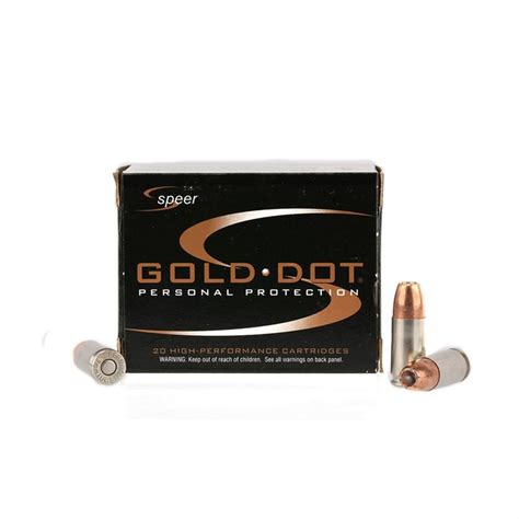 Speer Gold Dot Ammo 9mm P 124gr HP Short Barrel 20bx Liberty Survival