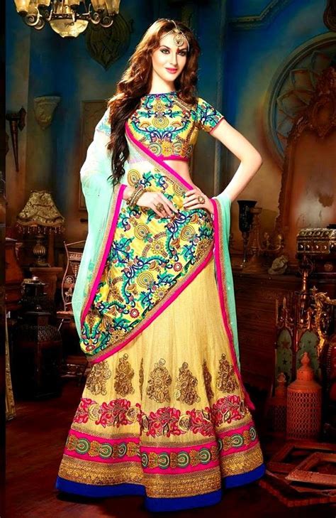 Avalon Party Wear Lehenga 2015 | Aurora Unique Party Wear Lehengas ...