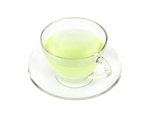 Pandan Juice In A Glass With Fresh Green Leaves On A White Background