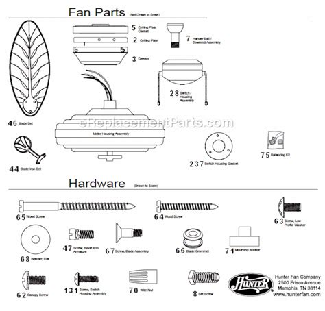 Bahama Ceiling Fan Parts | Shelly Lighting