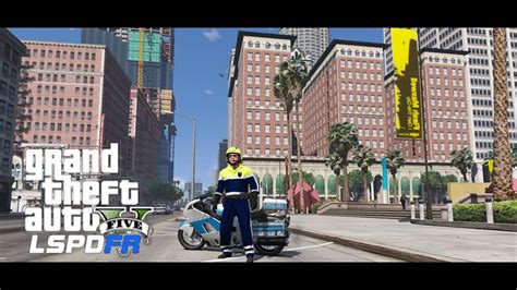 GTA 5 LSPD FR 2 Motorradstreife Grand Theft Auto 5 YouTube