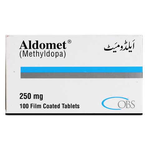 Aldomet 250mg Tablet 10 S Uses Formula Side Effects