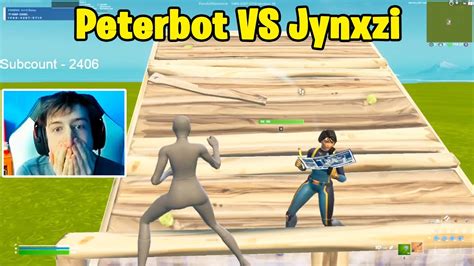 Peterbot VS Jynxzi 1v1 TOXIC Buildfights YouTube