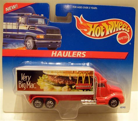 Vintage Hot Wheels Haulers Mcdonalds Truck Nip