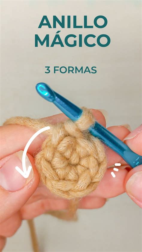 Tutorial Anillo M Gico Crochet Tutorial Crochet Para Principiantes