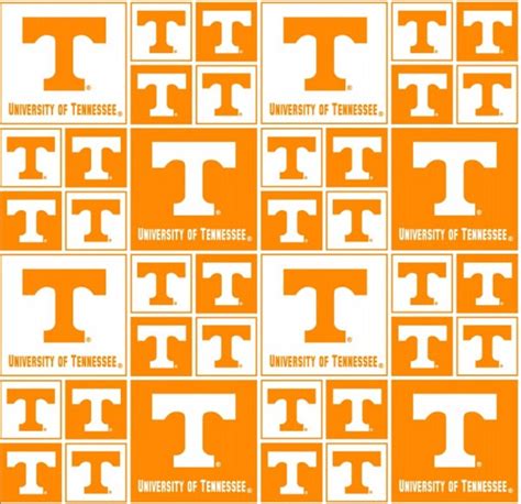 NCAA University of Tennessee Vols Orange & White College Logo - Etsy