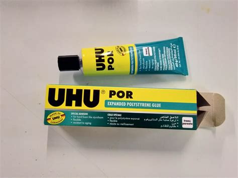 Uhu Por Expanded Polystyrene Glue Hobbies And Toys Stationery And Craft