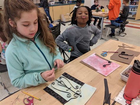 Papercraft Week 3rd Philip Simmons Elementary School
