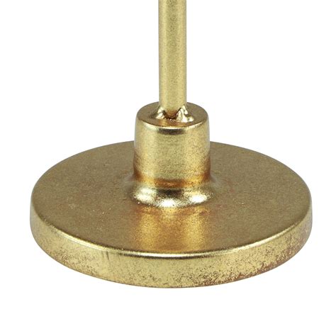 Floristik De Kerzenst Nder Gold Stabkerzenhalter Metall H Cm