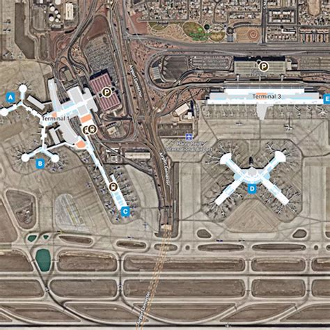 Las Vegas Airport Map Guide To Lass Terminals