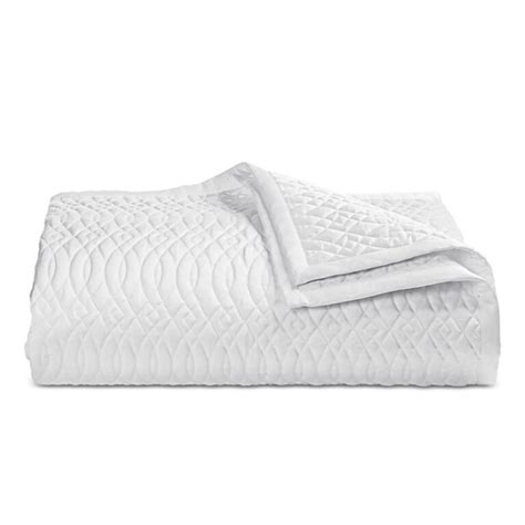 Hotel Collection Insignia Quilted King Coverlet White