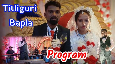 Titliguri Bapla Program Full Injoy Santhali Vloger Santhali Vlog Video