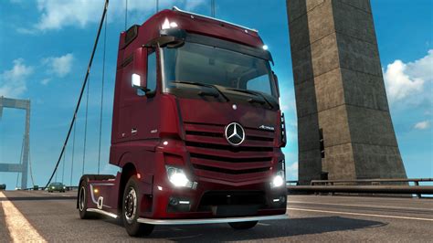 Adding The Official Mercedes New Actros In ETS 2 V1 18 SimFlight