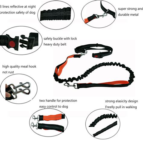 Dogs Leash Running Elasticity Hand Freely Pet Products Dogs Harness