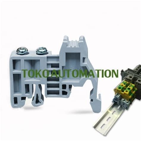 Lc E Uk Euk Screw Fixed Terminal Block End Stopper Fittings Din Rail